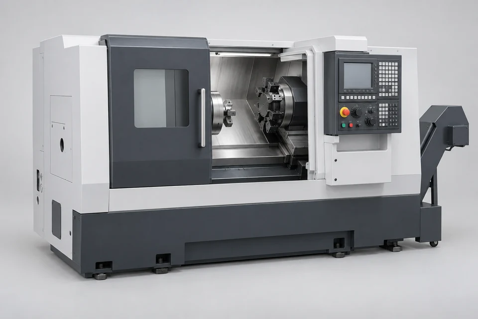 Representative product illustration: 2 Axis CNC Lathe