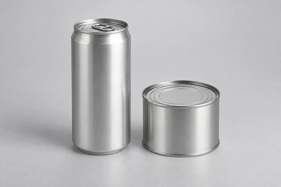 Representative product illustration: 2 Piece Cans for Food and Beverage