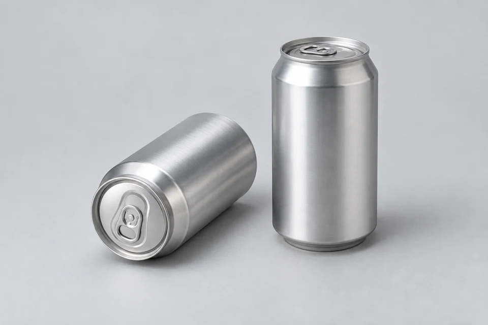 Representative product illustration: 2 Piece Metal Cans