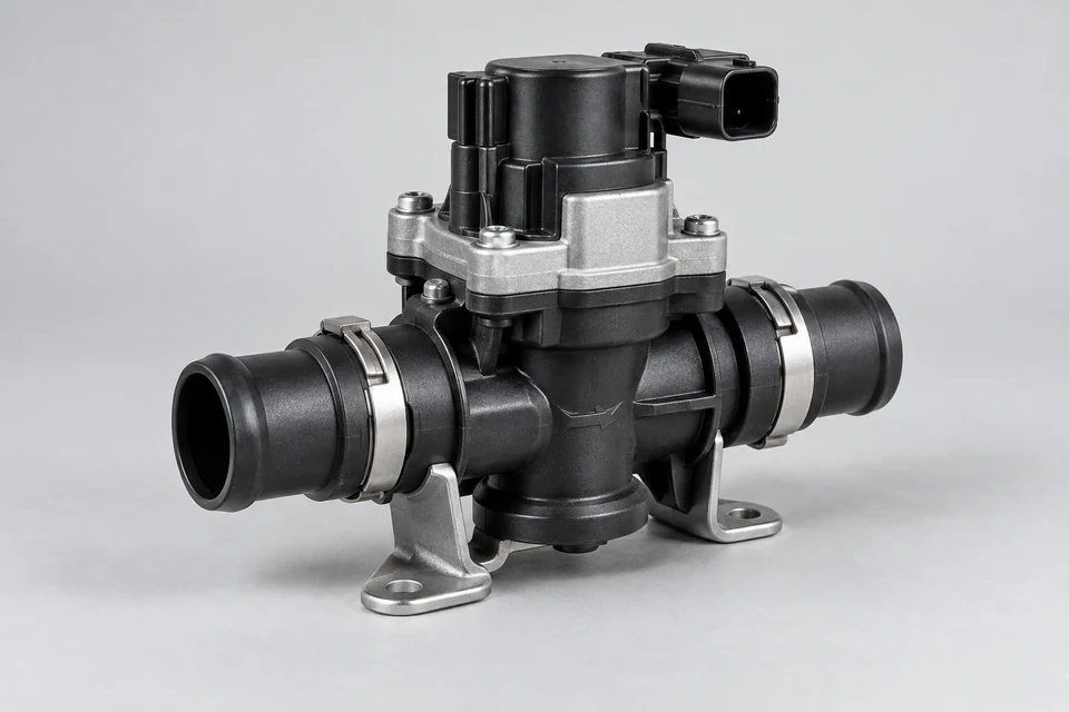 Representative product illustration: 2 Way Coolant Flow Control Valve