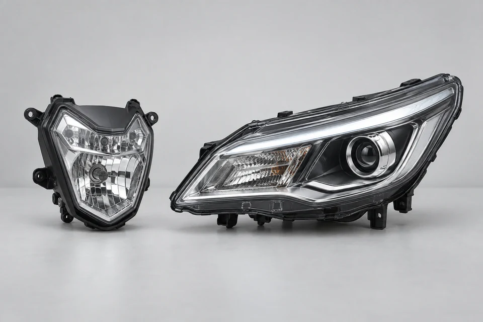 Representative product illustration: 2- and 4-Wheel Headlights