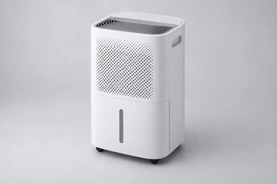 Representative product illustration: 2-in-1 Air Purifying Dehumidifier