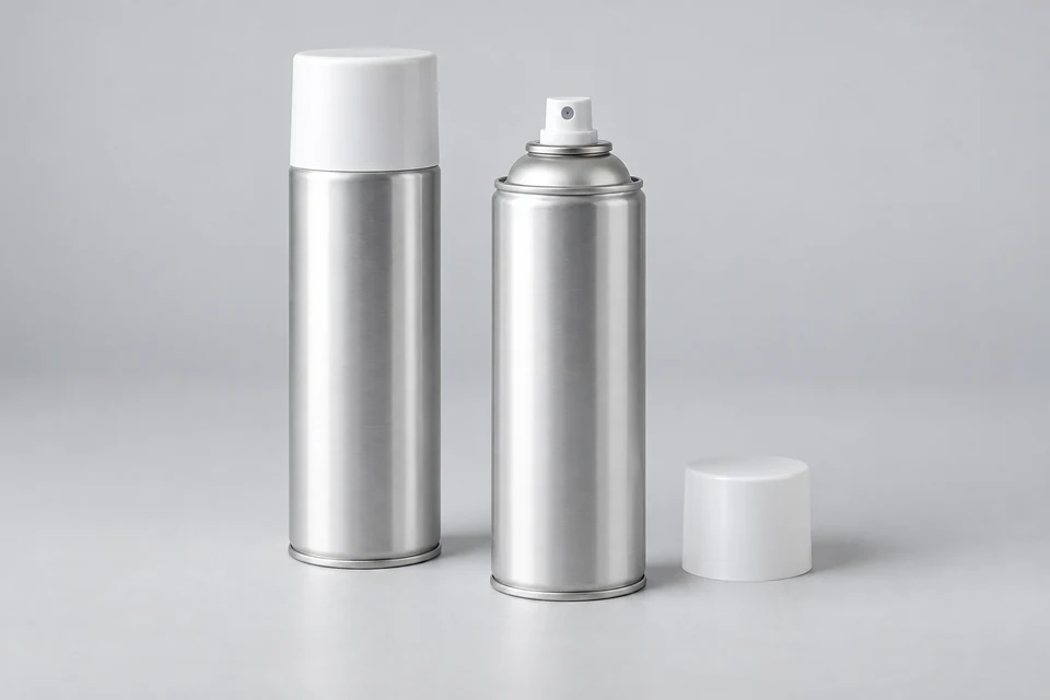 Representative product illustration: 2-Piece Aerosol Cans