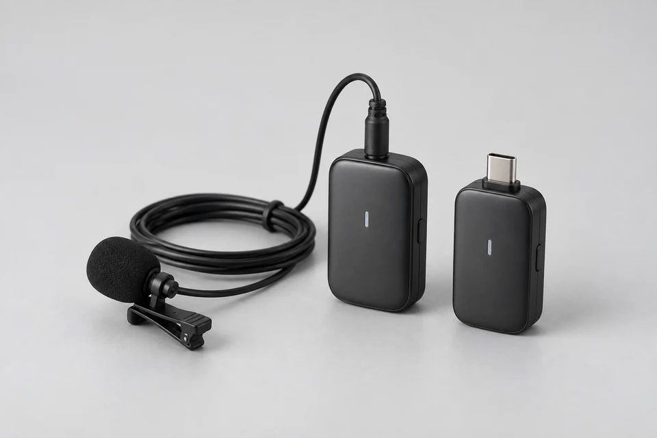 Representative product illustration: 2.4G Wireless Lavalier Microphone