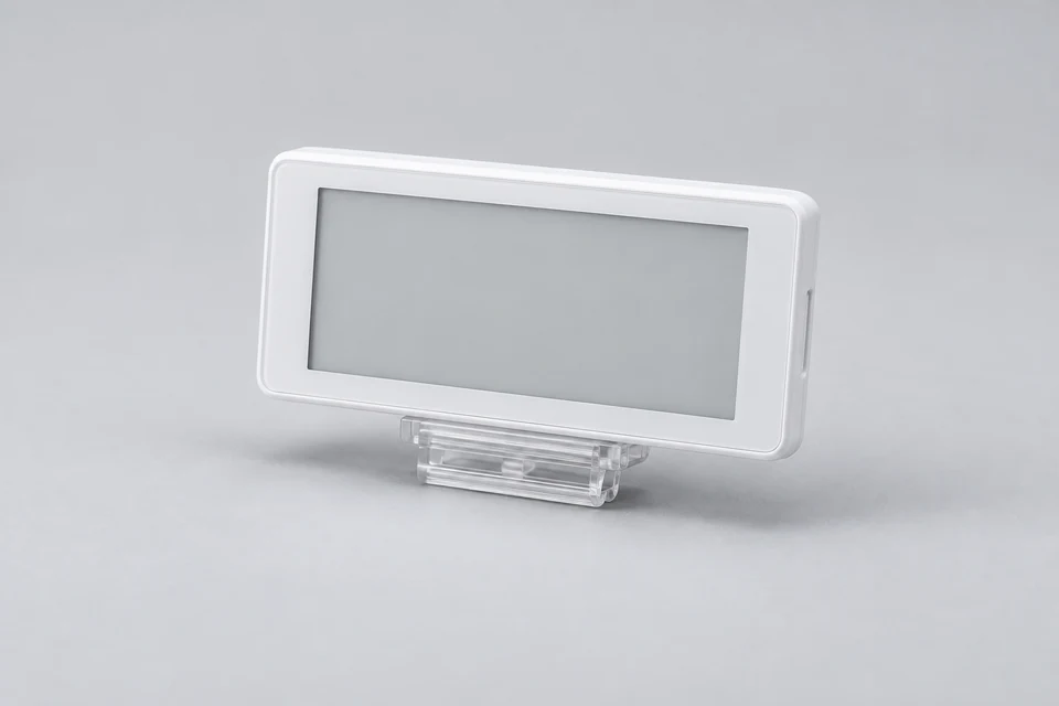 Representative product illustration: 2.4GHz Electronic Shelf Label (ESL)