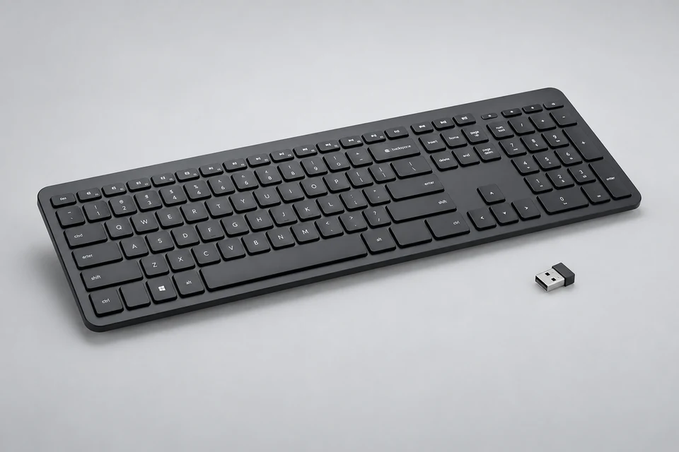 Representative product illustration: 2.4GHz Wireless Keyboard