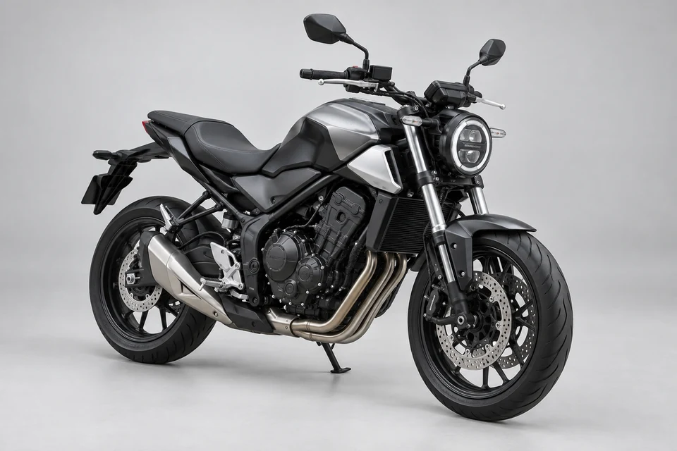 Representative product illustration: 250 cc+ Motorcycle