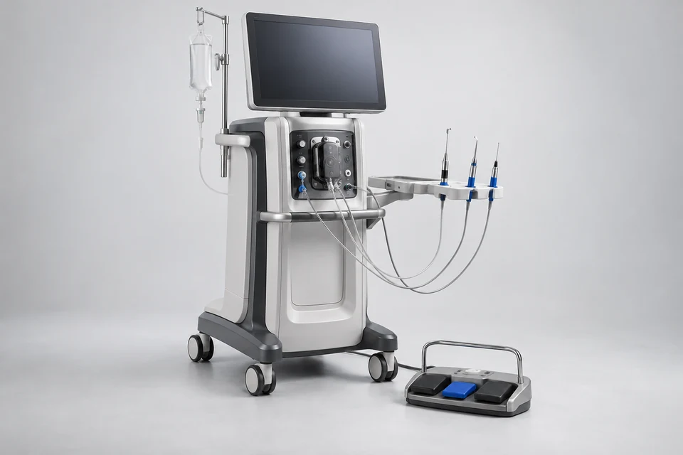 Representative product illustration: 25G Transconjunctival Sutureless Vitrectomy System