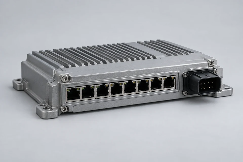 Representative product illustration: 28nm Automotive TSN Switch
