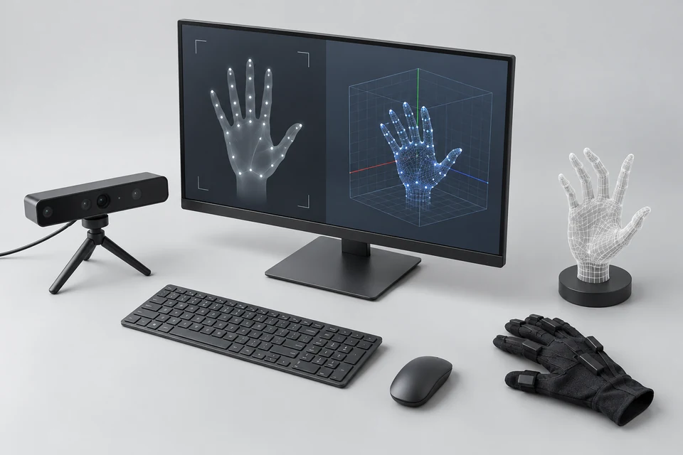 Representative product illustration: 2D and 3D Gesture Recognition System