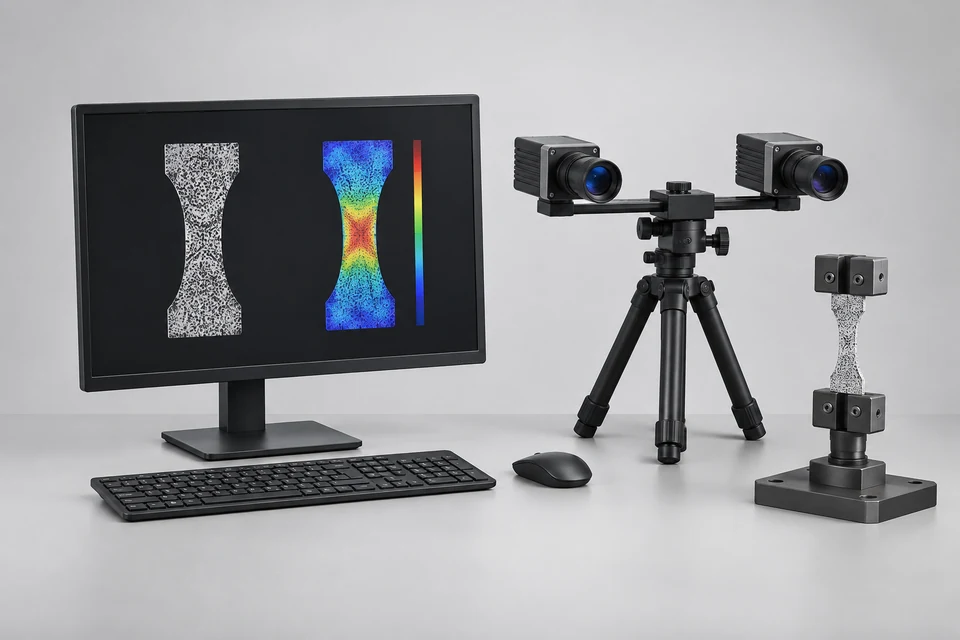 Representative product illustration: 2D Digital Image Correlation (DIC) System