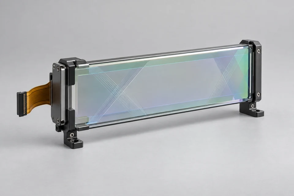 Representative product illustration: 2D Pupil Expansion Array Optical Waveguide Module