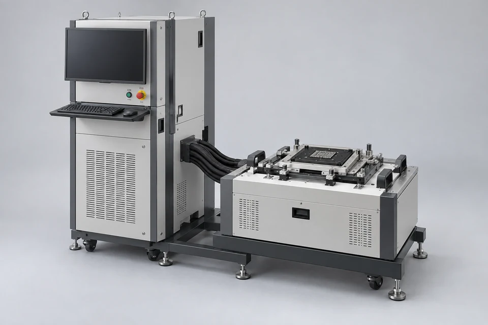 Representative product illustration: 2Gbps Test Rate Soc Tester