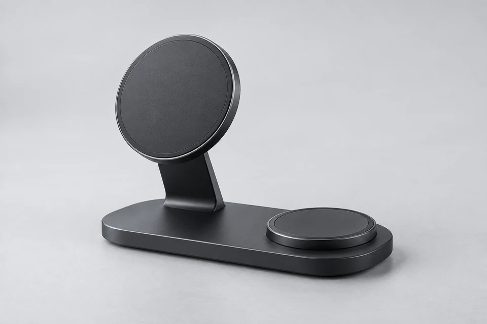 Representative product illustration: 2‑in‑1 Wireless Chargers