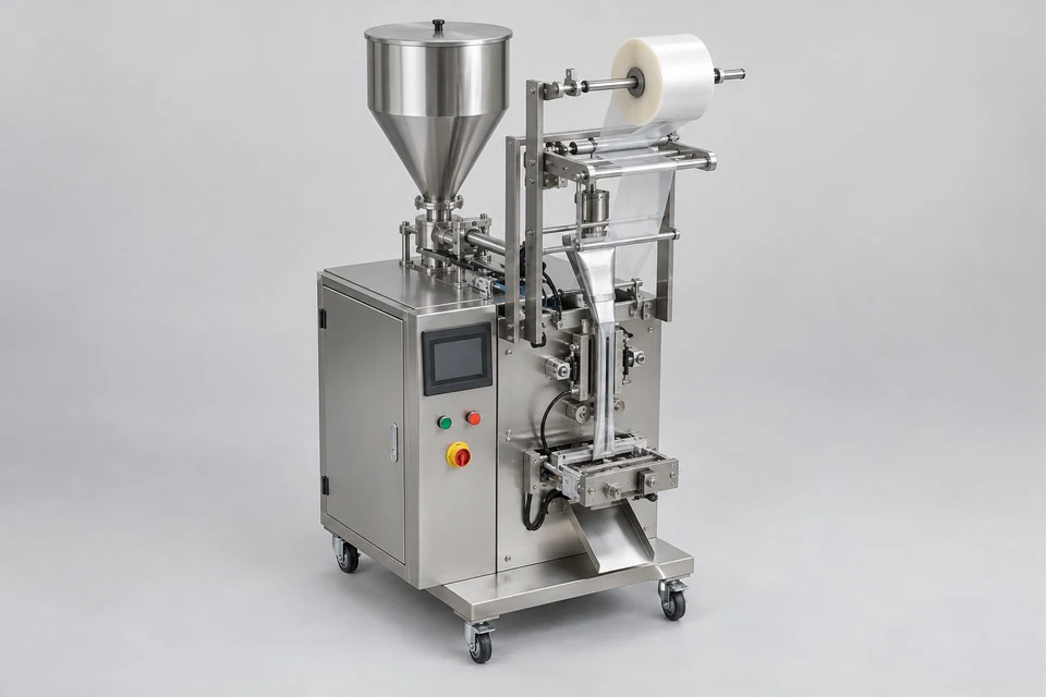 Representative product illustration: 3 Sides Sachet Machine