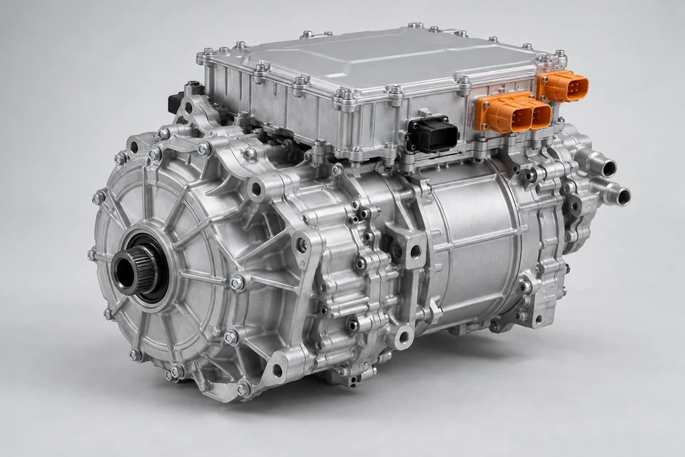 Representative product illustration: 3-in-1 Electric Drive System
