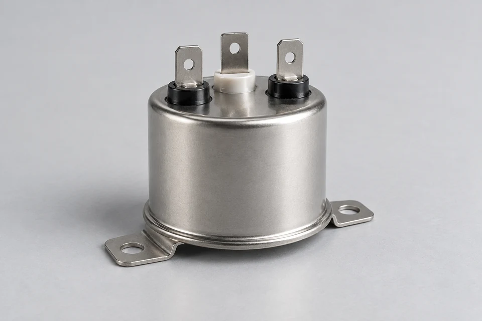 Representative product illustration: 3-Terminal Filter Capacitor