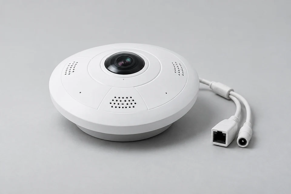 Representative product illustration: 360 Fisheye IP Cameras
