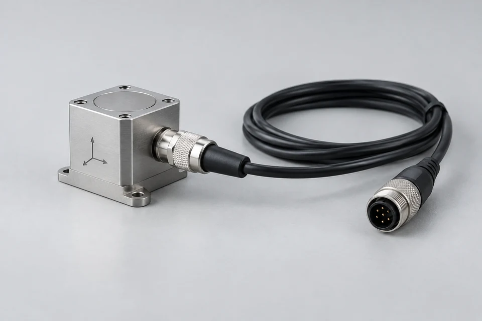 Representative product illustration: 3D Accelerometer and Acoustic Sensor