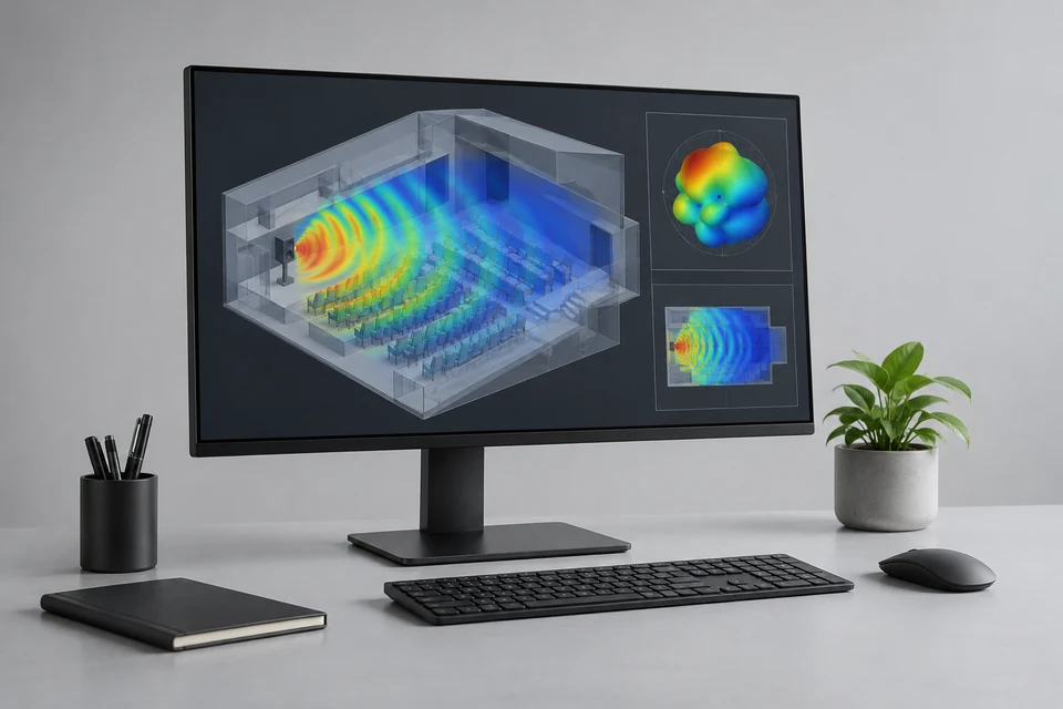 Representative product illustration: 3D Acoustic Simulation Software