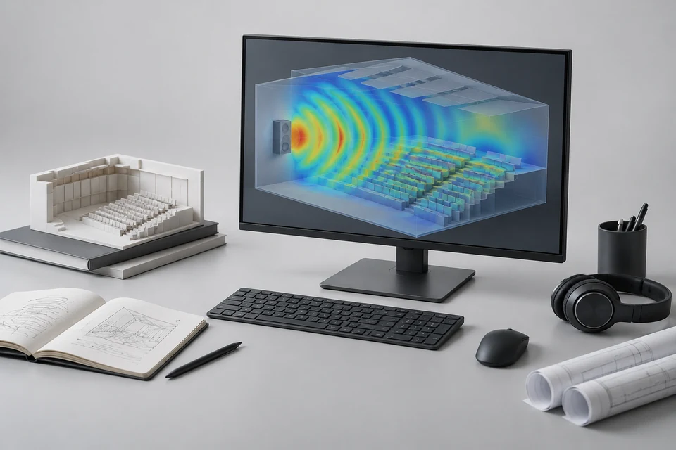 Representative product illustration: 3D Acoustics Modeling Services
