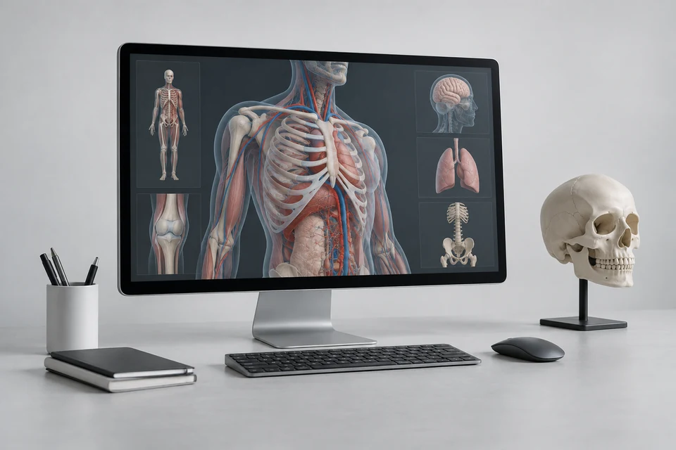Representative product illustration: 3D Anatomy Platform