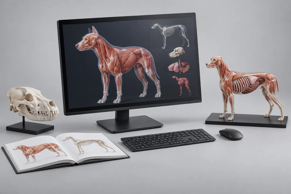 Representative product illustration: 3D Animal Anatomy Teaching System