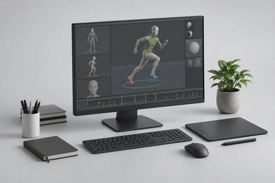 Representative product illustration: 3D Animation Production Software