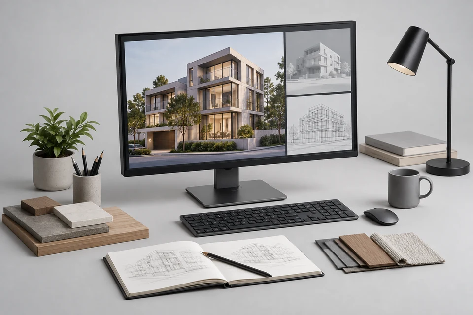 Representative product illustration: 3D Architectural Rendering Service