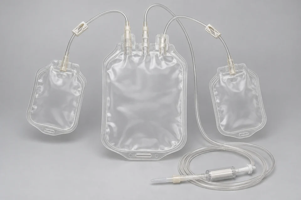 Representative Blood Bags configuration
