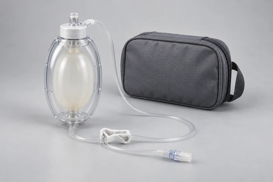 Representative Elastomeric Infusion Pumps configuration