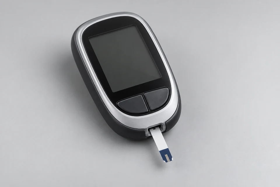 Representative Electronic Blood Glucose Meter configuration