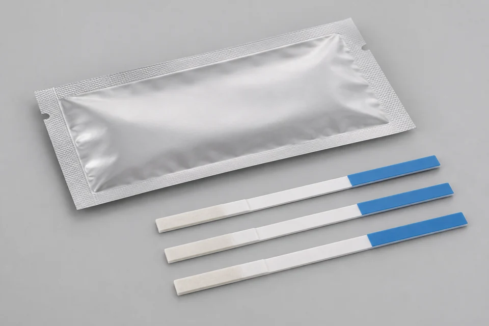Representative Pregnancy Test Papers configuration