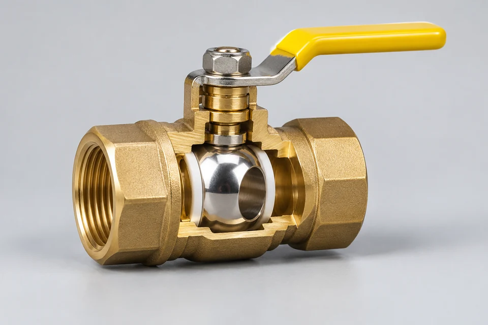 Representative Brass Ball Valves configuration