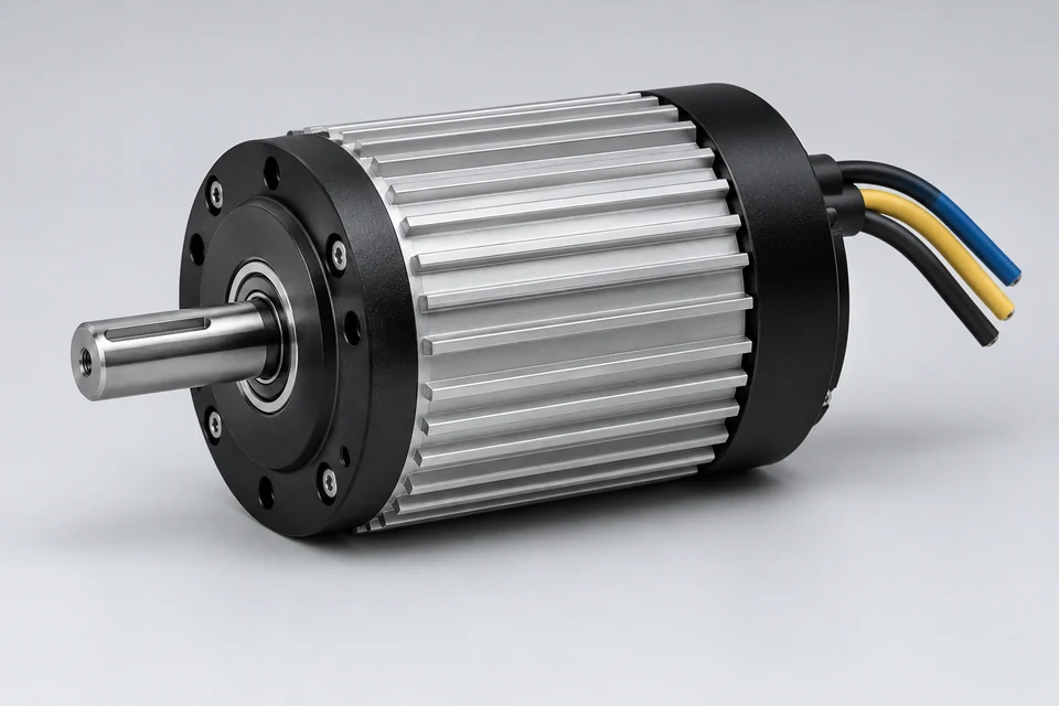 Representative High Speed Brushless Motor configuration