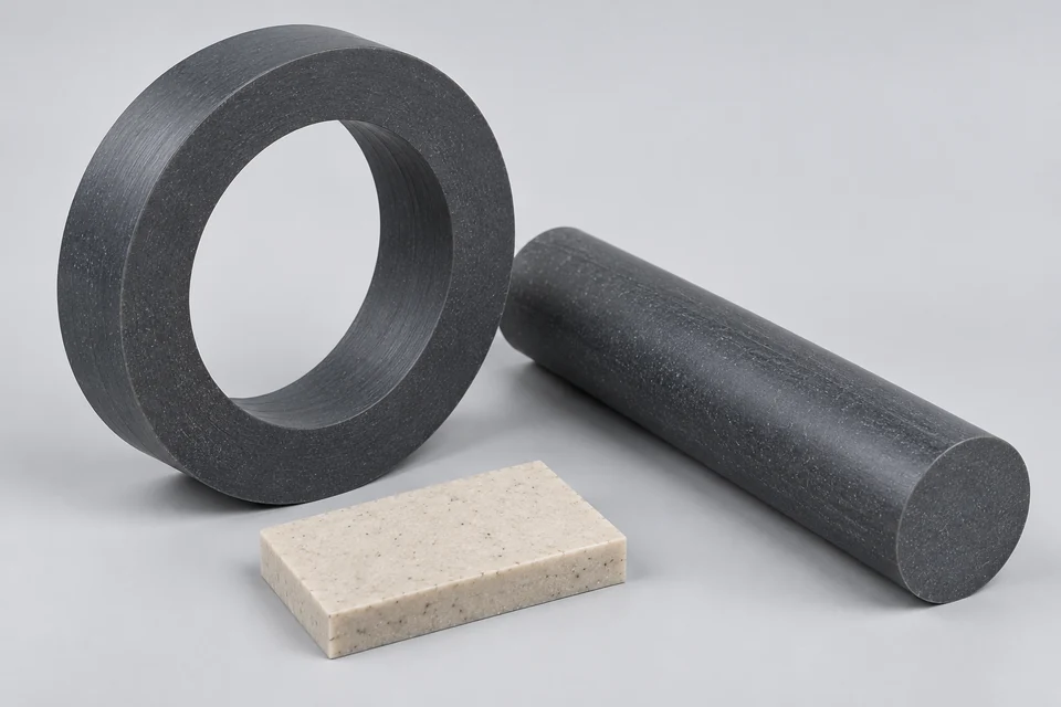 Representative Filled PTFE Plastic configuration
