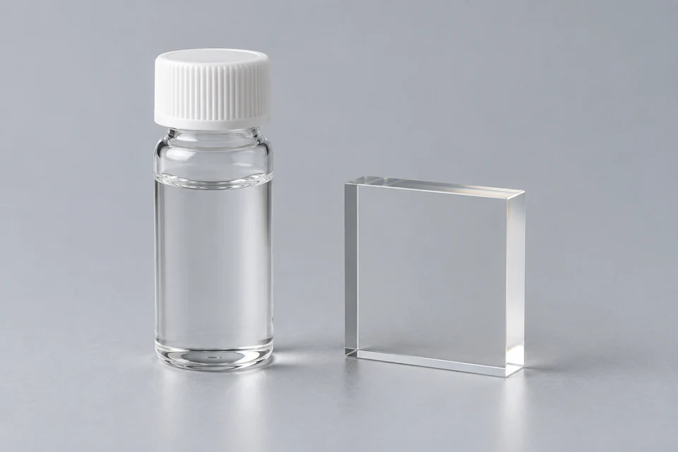 Representative Optical Grade Epoxy Resin configuration