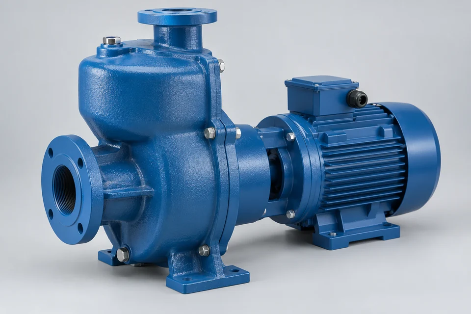 Representative Self Priming Centrifugal Pump configuration