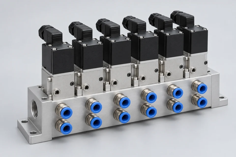 Representative Manifold Solenoid Valves configuration