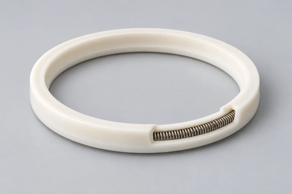 Representative Spring Energized Seal configuration