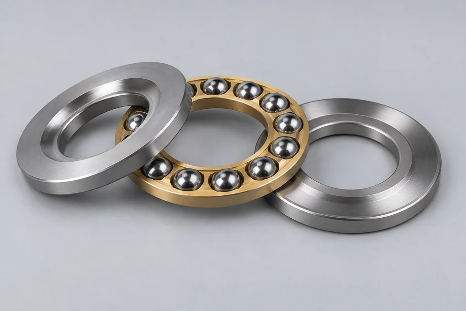 Representative Axial Thrust Ball Bearing configuration