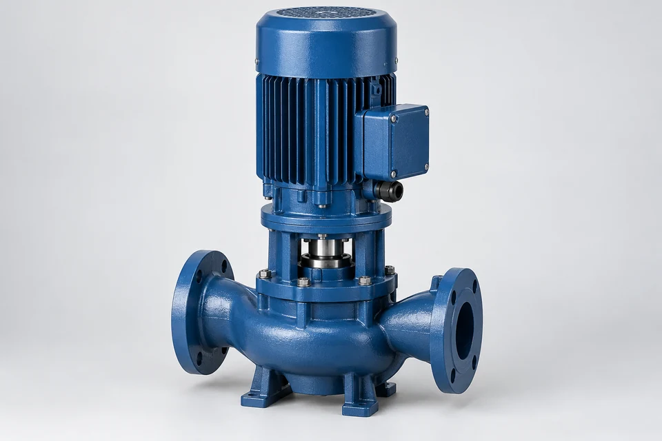 Representative Vertical Inline Centrifugal Pumps configuration