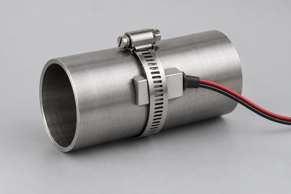 Representative Clamp-on Temperature Sensor configuration