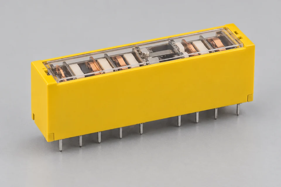 Representative Relays with Forcibly Guided Contacts configuration