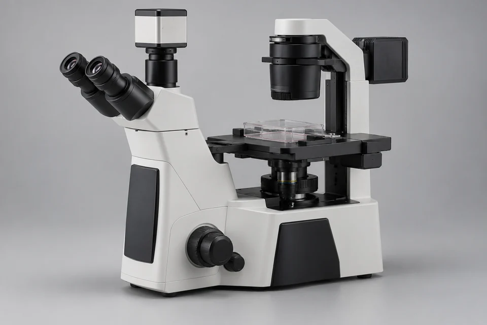 Representative Laboratory Fluorescence Inverted Microscope configuration