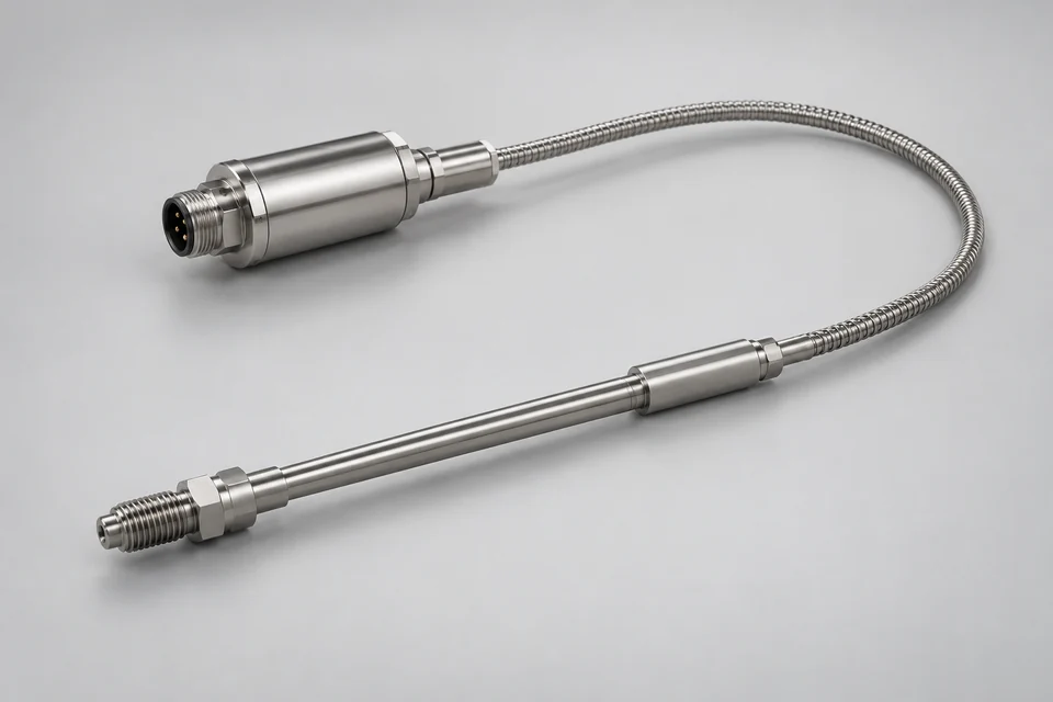 Representative Mercury-free Melt Pressure Sensor configuration