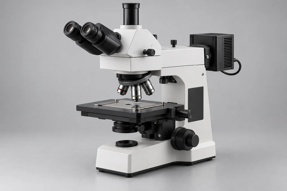 Representative Metallographic Optical Microscope configuration