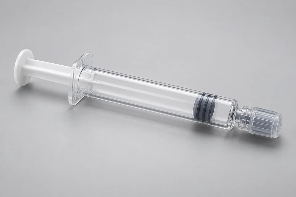 Representative Plastic Pre-Filled Syringes configuration