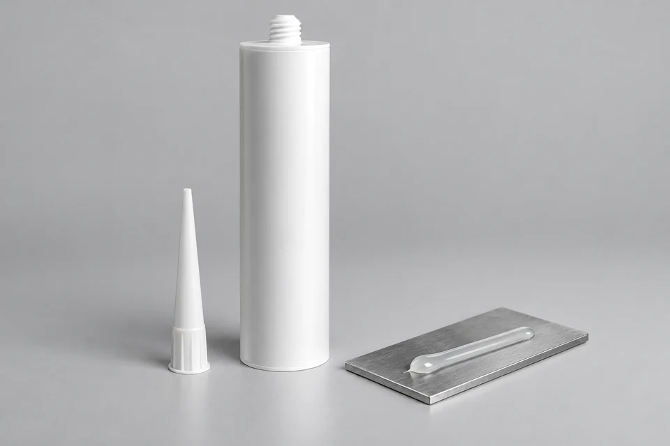 Representative Acetoxy-cure Silicone Sealant configuration