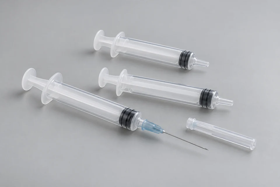 Representative Disposable Plastic Sterile Syringes configuration